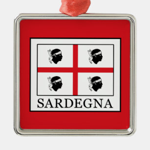 Ornement Carré Argenté Sardegna