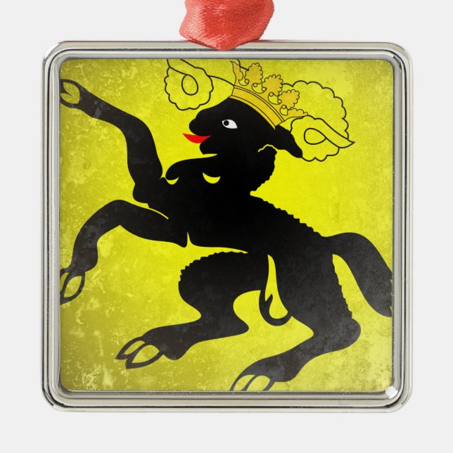 Ornement Carré Argenté Schaffhausen (Devant)