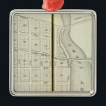 Ornement Carré Argenté Sea Girt et Spring Lake Beach, comté de Monmouth<br><div class="desc">Sea Girt et Spring Lake Beach,  comté de Monmouth,  New Jersey. Par Anspach,  F. J. (187). Publié par ''Phila: Woolman & Rose'.</div>