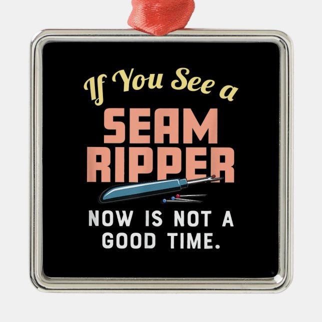 Ornement Carré Argenté Si Vous Voyez Un Écran De Souris Maintenant N'Est  (Devant)