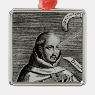 Ornement Carré Argenté St John de la croix, détail