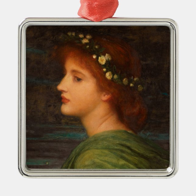 Ornement Carré Argenté Stella (par Frank Dicksee) (Devant)