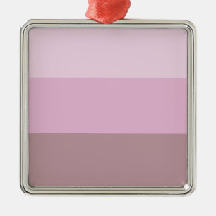 Ornement Carré Argenté Striped ombre