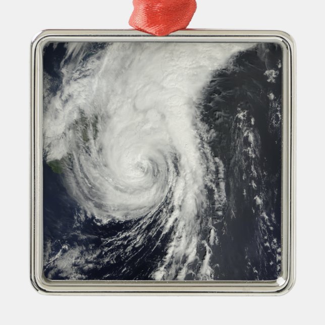 Ornement Carré Argenté Tempête tropicale Krovanh (Devant)