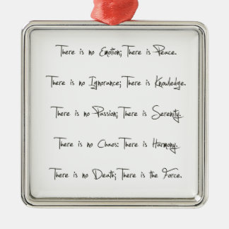 Ornement Carré Argenté Totjo