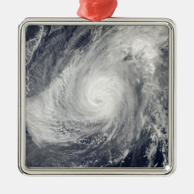 Ornement Carré Argenté Typhon Nida au sud-sud-ouest d'Iwo Jima (Devant)