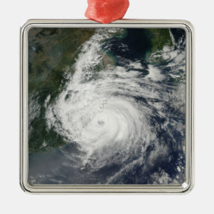 Ornement Carré Argenté Typhon Sinlaku