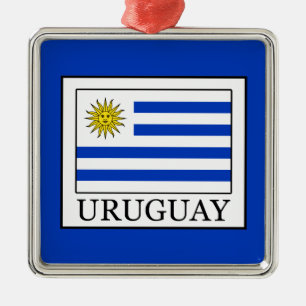 Ornement Carré Argenté Uruguay