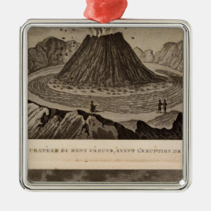 Ornement Carré Argenté Vesuve, Dolomieu