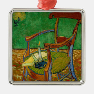 Ornement Carré Argenté Vincent van Gogh - Fauteuil de Paul Gauguin