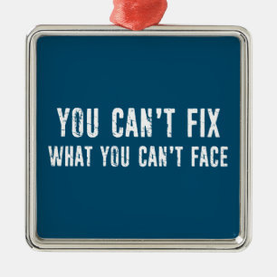 Ornement Carré Argenté Vous ne parvenez pas à résoudre ce que vous ne pou