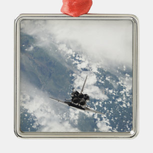 Ornement Carré Argenté Vue arrière des trois moteurs principaux