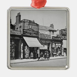 Ornement Carré Argenté Vue de la porte de Notting Hill, c.1913