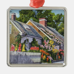 Ornement Carré Argenté Vue extérieure de la Chambre la plus ancienne en