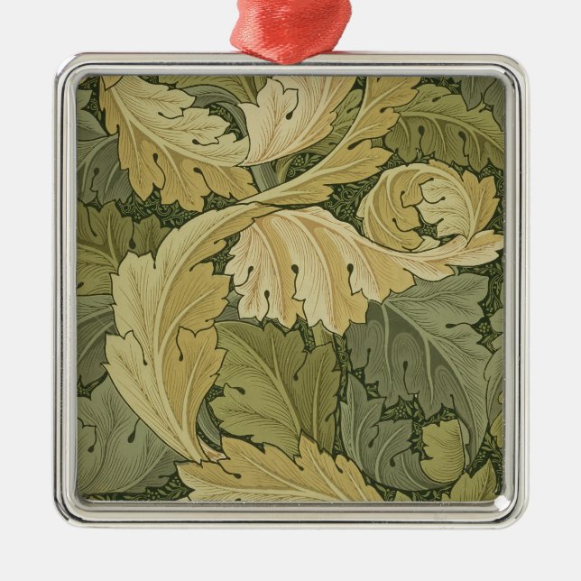 Ornement Carré Argenté Wallpaper la conception avec les couleurs (Devant)