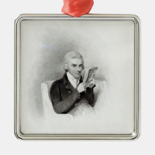 Ornement Carré Argenté William Wilberforce