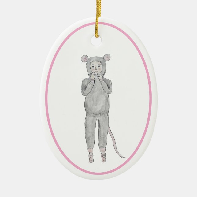 Ornement Casse-Noisette Souris (Devant)