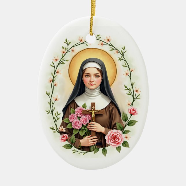 Ornement catholique Sainte-Thérèse de Lisieux (Devant)