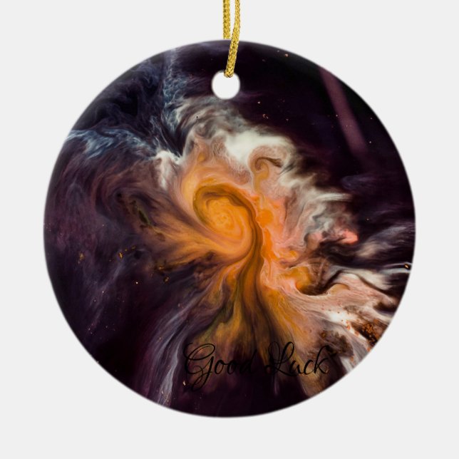 Ornement Cercle en céramique (Devant)