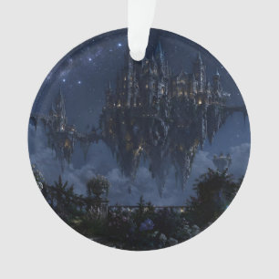 Ornement Château Flottant Nuit Étoilée