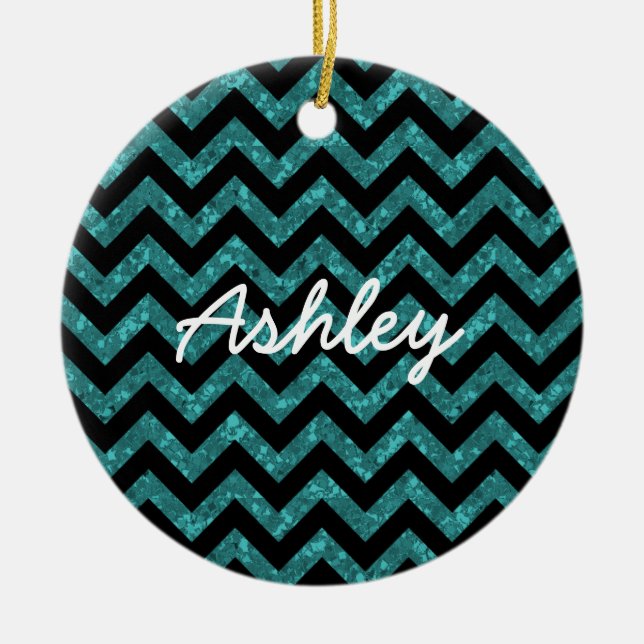 Ornement Chevron Parties scintillant Look (Devant)