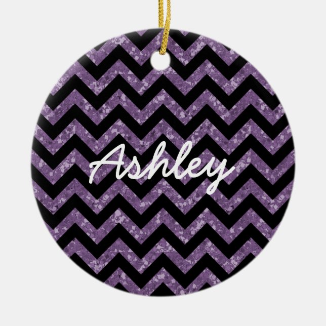 Ornement Chevron Parties scintillant Look (Devant)