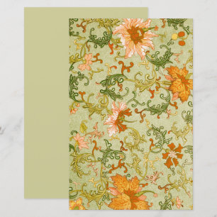 Ornement Chinois Vintage Fleurs Jones