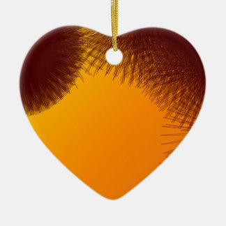 Ornement Cœur En Céramique beau mensonge seedy art abstrait