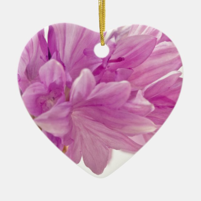 Ornement Cœur En Céramique Bouton de mise à jour (Devant)