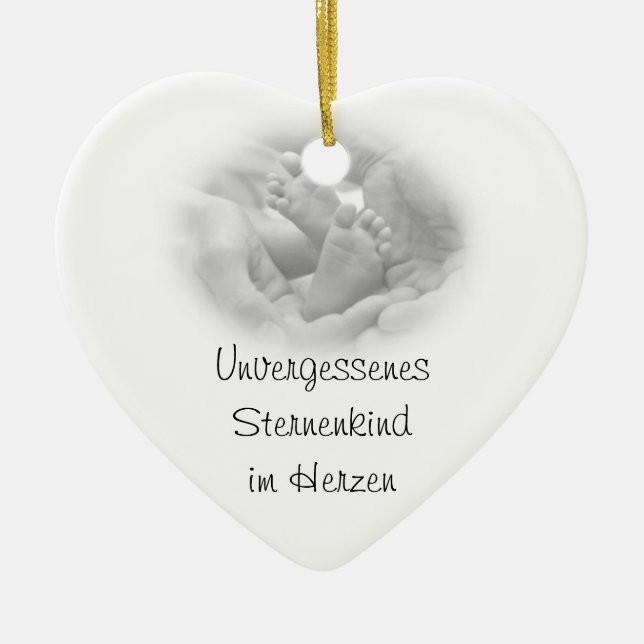 Ornement Cœur En Céramique Cathédrale (Devant)