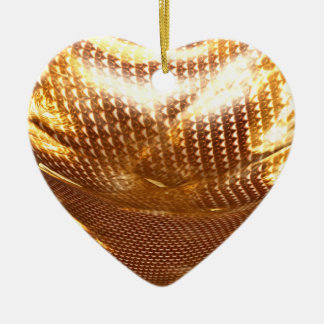 Ornement Cœur En Céramique coeur de l'or