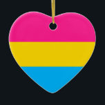 ORNEMENT CŒUR EN CÉRAMIQUE "DRAPEAU PANSEXUAL DE FIERTÉ "<br><div class="desc">ORNEMENT " DE DRAPEAU PANSEXUAL DE FIERTÉ"</div>