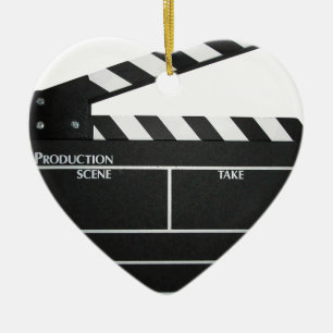 Ornement Cœur En Céramique Film de clapet d'ardoise de film de bardeau