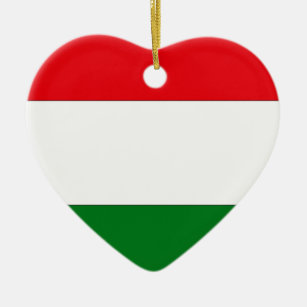 Ornement Cœur En Céramique Hongrie