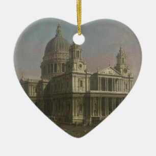Ornement Cœur En Céramique La cathédrale de St Paul, Londres, Angleterre