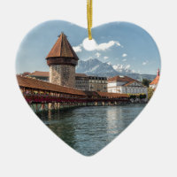 Luzerne de pont de chapelle, Suisse