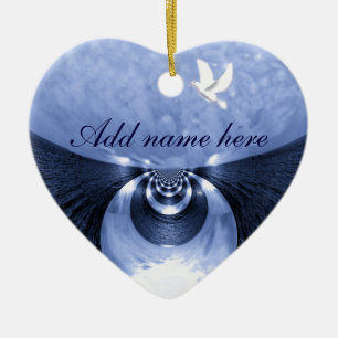 Ornement Cœur En Céramique Nouveaux débuts#1_