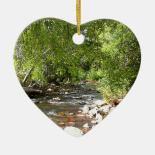 Ornement Cœur En Céramique Oak Creek II à Sedona Arizona Photographie nature
