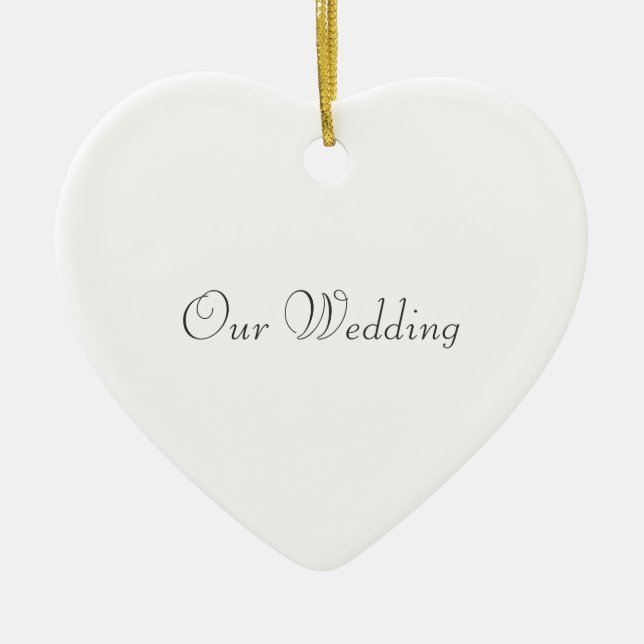 Ornement Cœur En Céramique Ordaments (Devant)