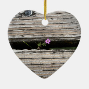 Ornement Cœur En Céramique Perseverence