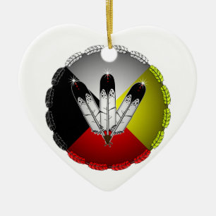 Ornement Cœur En Céramique Personnaliser