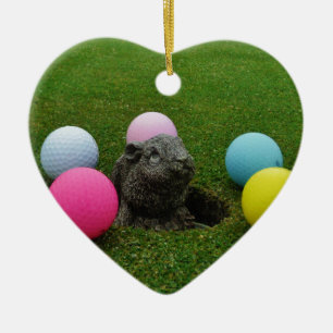 Ornement Cœur En Céramique Personnaliser