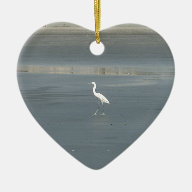 Ornement Cœur En Céramique Promenade en solo.JPG (Devant)