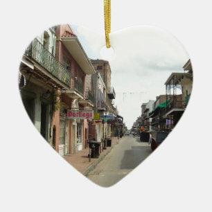 Ornement Cœur En Céramique Quartier français de la Nouvelle-Orléans