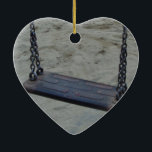 Ornement Cœur En Céramique Swing à l'aire de jeu, été Sand Beach Enfants Joue<br><div class="desc">Swing à l'aire de jeu,  été Sand Beach Enfants Jouer</div>