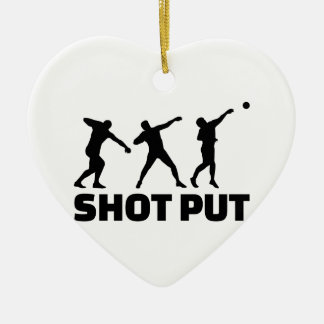 Ornement Cœur En Céramique Tir mis