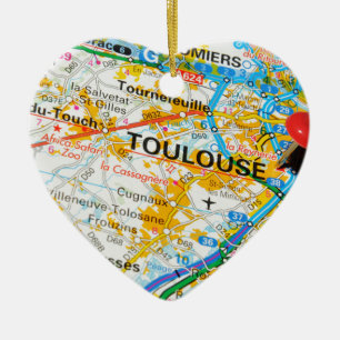 Ornement Cœur En Céramique Toulouse, France