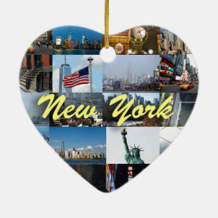 Ornement Cœur En Céramique Ultimate ! New York City