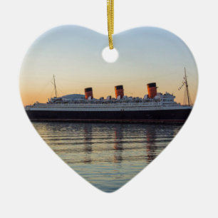 Ornement Cœur En Céramique voie HMP Queen Mary