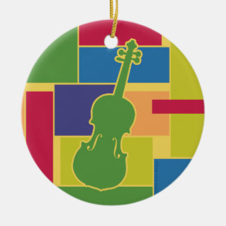 Ornement Colorblocks Violon